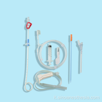 Kit catetere per drenaggio a codino ureterale